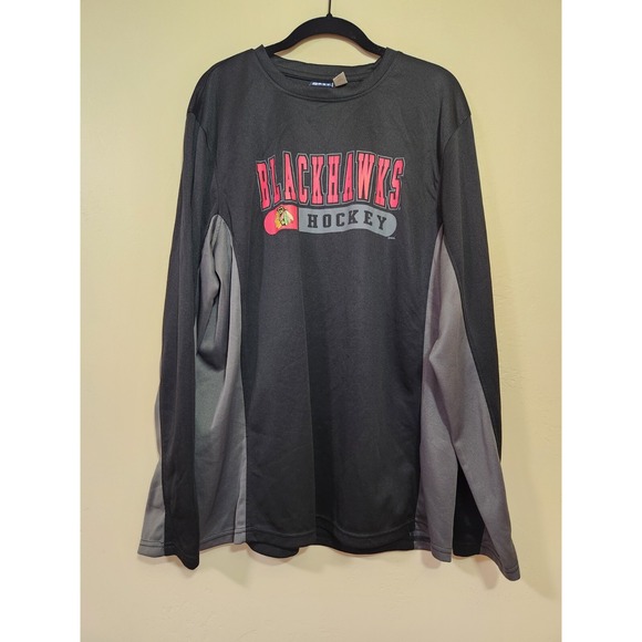 Gear For Sports Other - Gear‎ For Sports BlackHawks Hockey Long Sleeve Shirt Mens Size XL